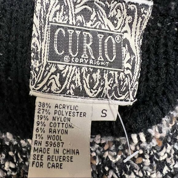 👠Curio knitted cardigan sweater. Size Small - Picture 7 of 8